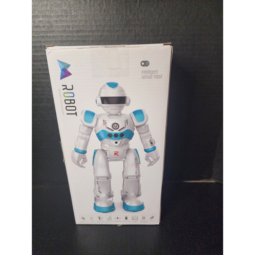 Lezo Smart Technology Intelligent Sensor Robot Remote Control Toy M998883 White1